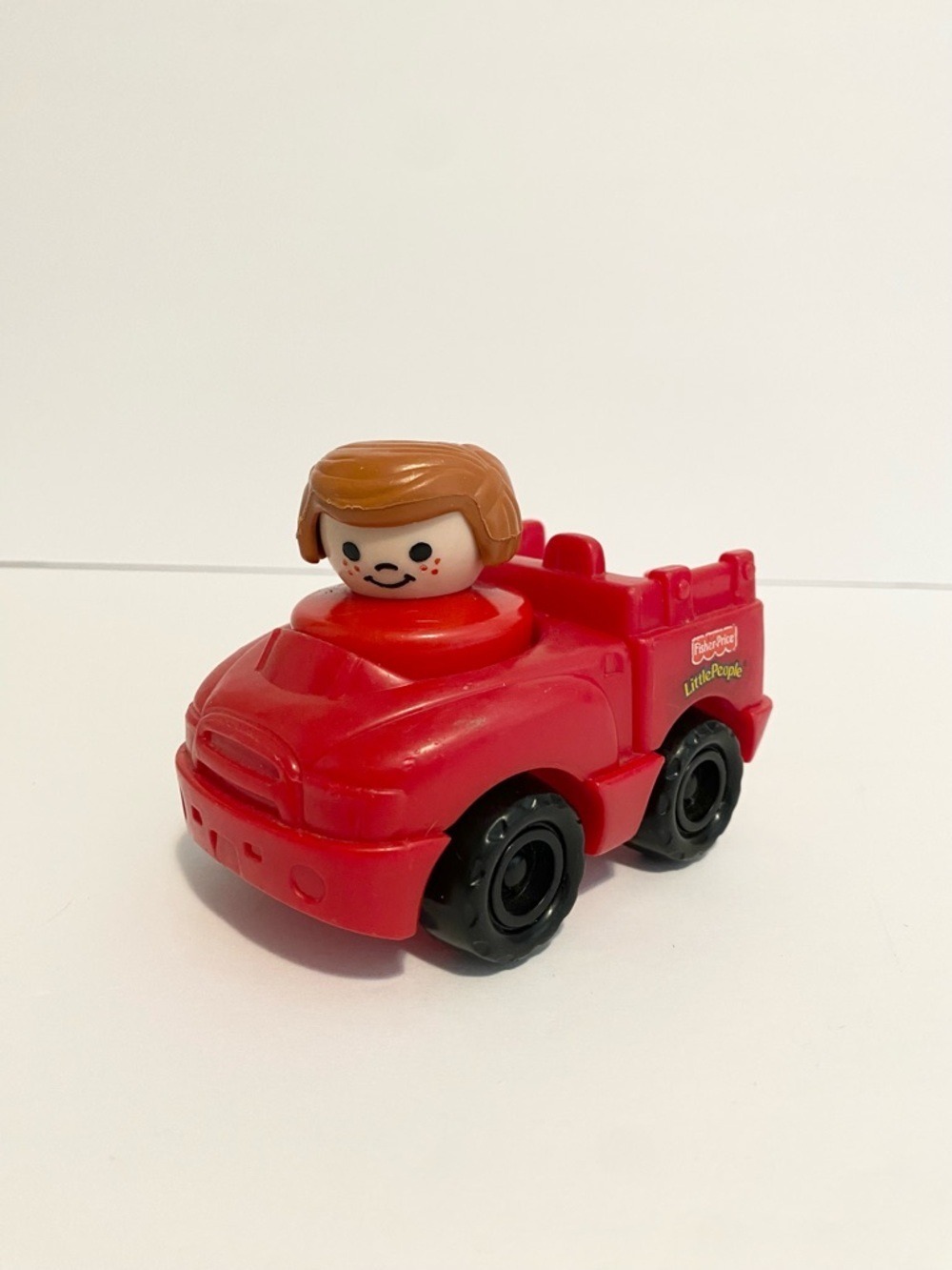 Little People Chunky Girl w Red Car Vehicle Toddler Figure Fisher Price 4/$20 🛑